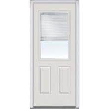 12MBFG3068 Mini Blind Fiberglass Door