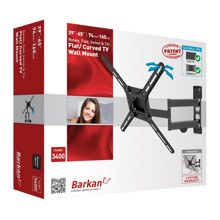 3400 BARKAN 400X400 Full Motion 88LB