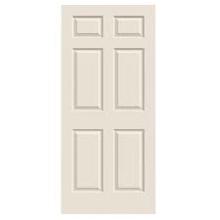 6PFGTEX3068 3/0 X 6/8 6-Panel Fiberglass Door