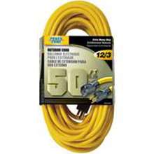 Extension Cord 50 Foot 12 3 Yellow