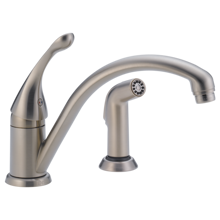 441 SS DST Kitchen Faucet Collins Single Hole
